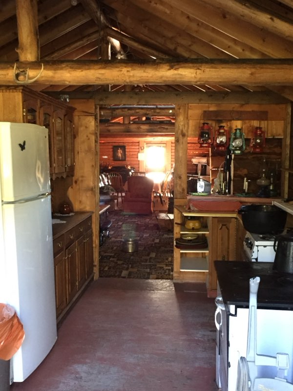 Cook house kitchen at Barrier Mountain Outfitters